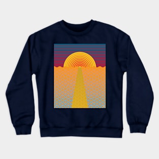 Sunset on the Ocean Crewneck Sweatshirt